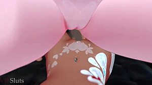 ฉาก#20 สำหรับวิดีโอ: This animated video is at https://vipsluts.com/video/3528103 and it is a scene of a Korean MILF with a femboy picking up by the pool