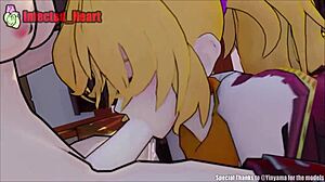 مشهد#4 للفيديو: In this case, Yang’s ruby loop is like ringing sounds in 3D cartoon