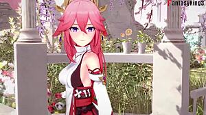 现场#1 视频: It is a text-to-speech video based on the fanfiction that details the hentai scenario from Yae Miko’s perspective playing in the Genshin Impact universe