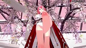 现场#4 视频: It is a text-to-speech video based on the fanfiction that details the hentai scenario from Yae Miko’s perspective playing in the Genshin Impact universe