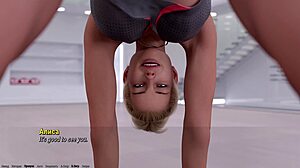 シーン#4 ビデオの: 3D animated classroom gym class: bouncing boobs and sweating bodies